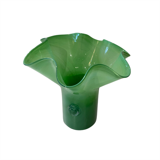 Half Past Seven Home Lettuce Leaf Vase, Large