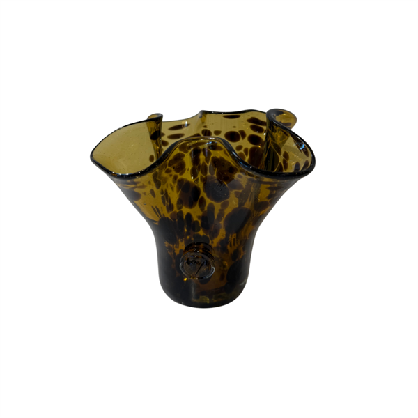 Half Past Seven Home Lettuce Leaf Vase, Petite